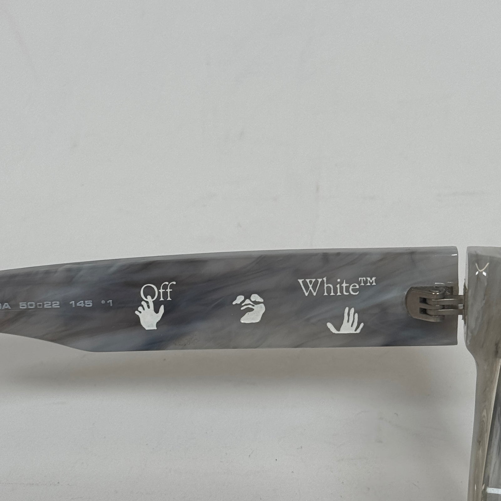 Off-White Grey Marble Sunglasses