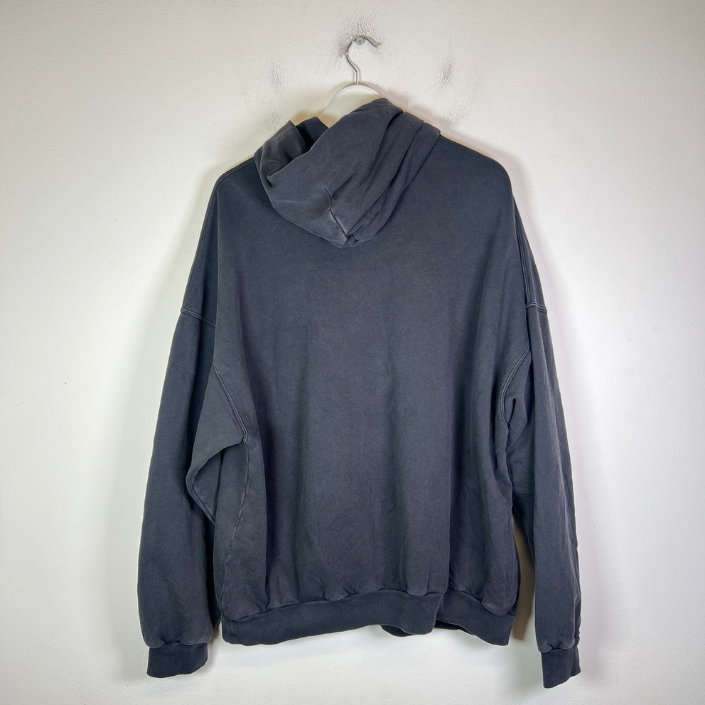 Balenciaga Outline Spell-Out Embroidered Hoodie