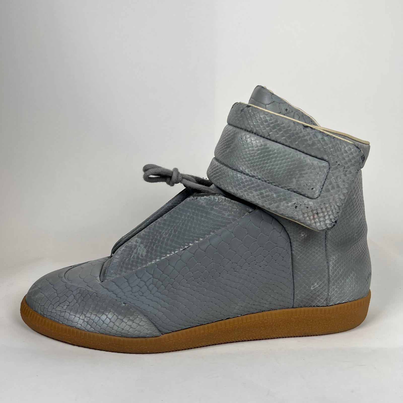 Maison Margiela Grey Python Futures Size 45