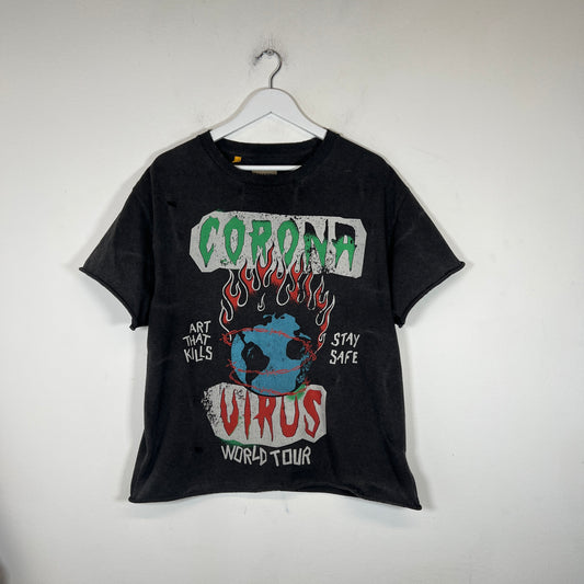 Gallery Dept Black Corona Virus T-shirt Size S