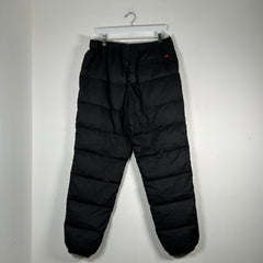Supreme x The North Face Black Nylon Puffer Pants Size L
