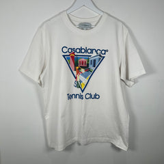 Casablanca White 'Tennis Club' Size XXL