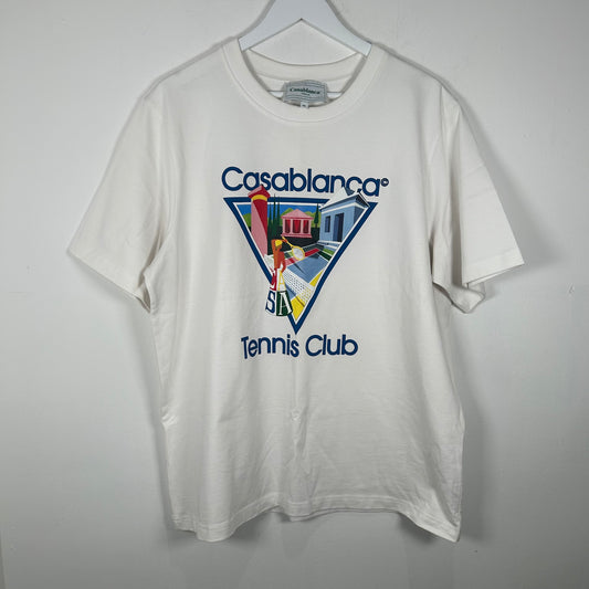 Casablanca White 'Tennis Club' Size XXL