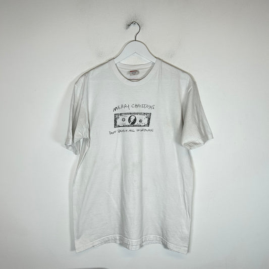 Supreme FW21 White Spend It T-Shirt Size M