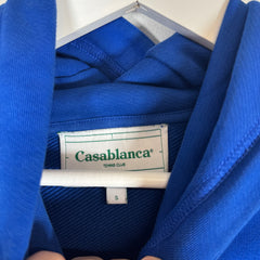 Casablanca Blue Sport Hoodie Size S