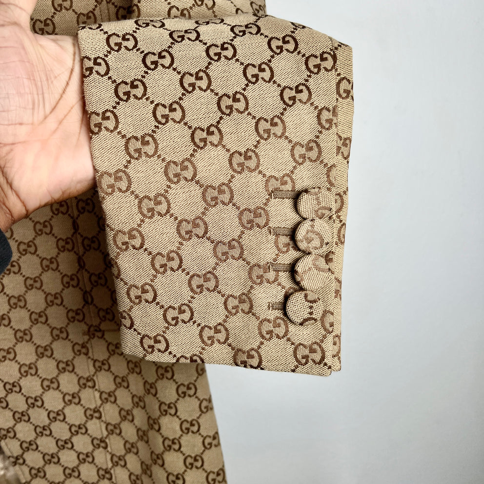 Gucci GG Monogram Canvas Two Piece Suit