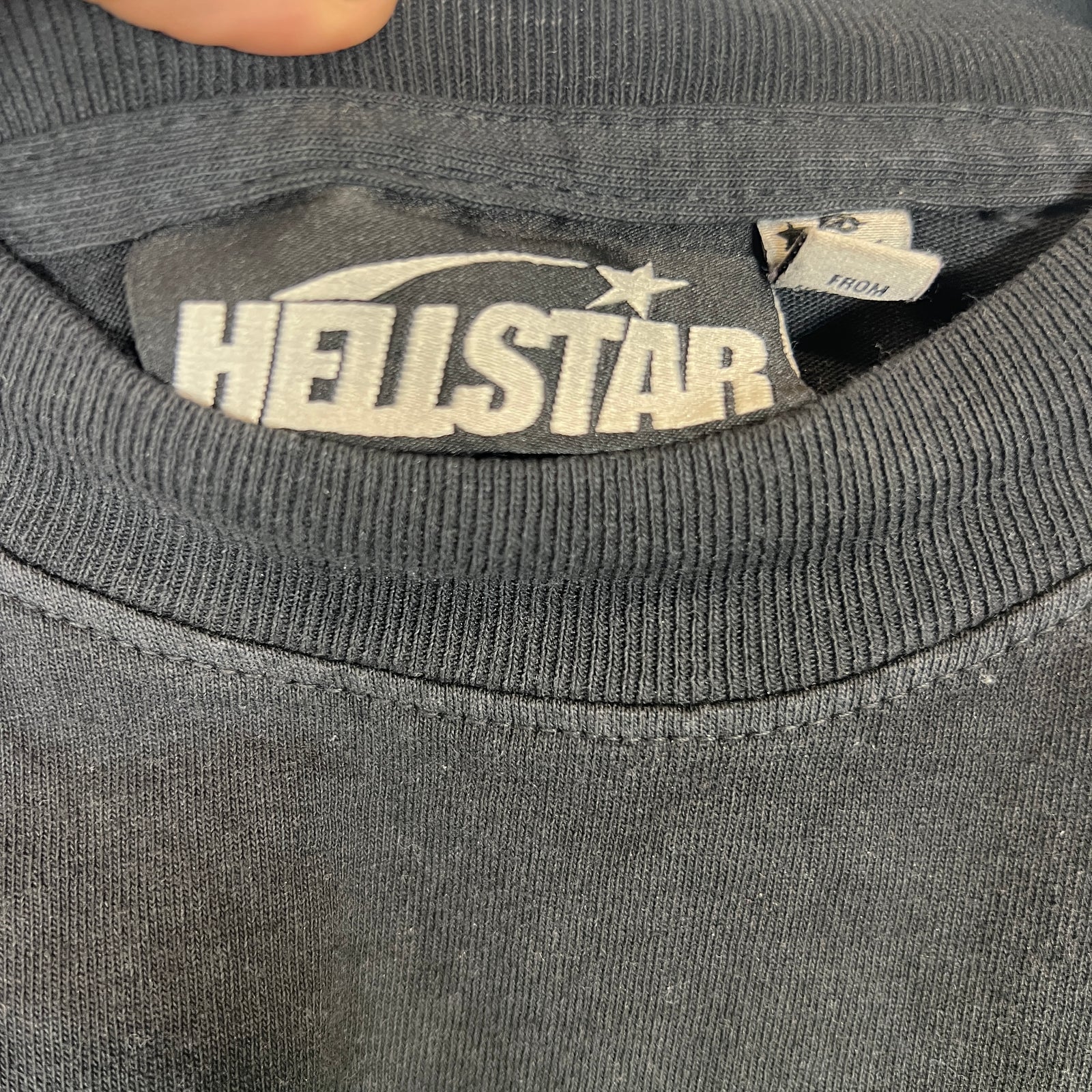 Hellstar Green/Black Logo T-shirt Size S