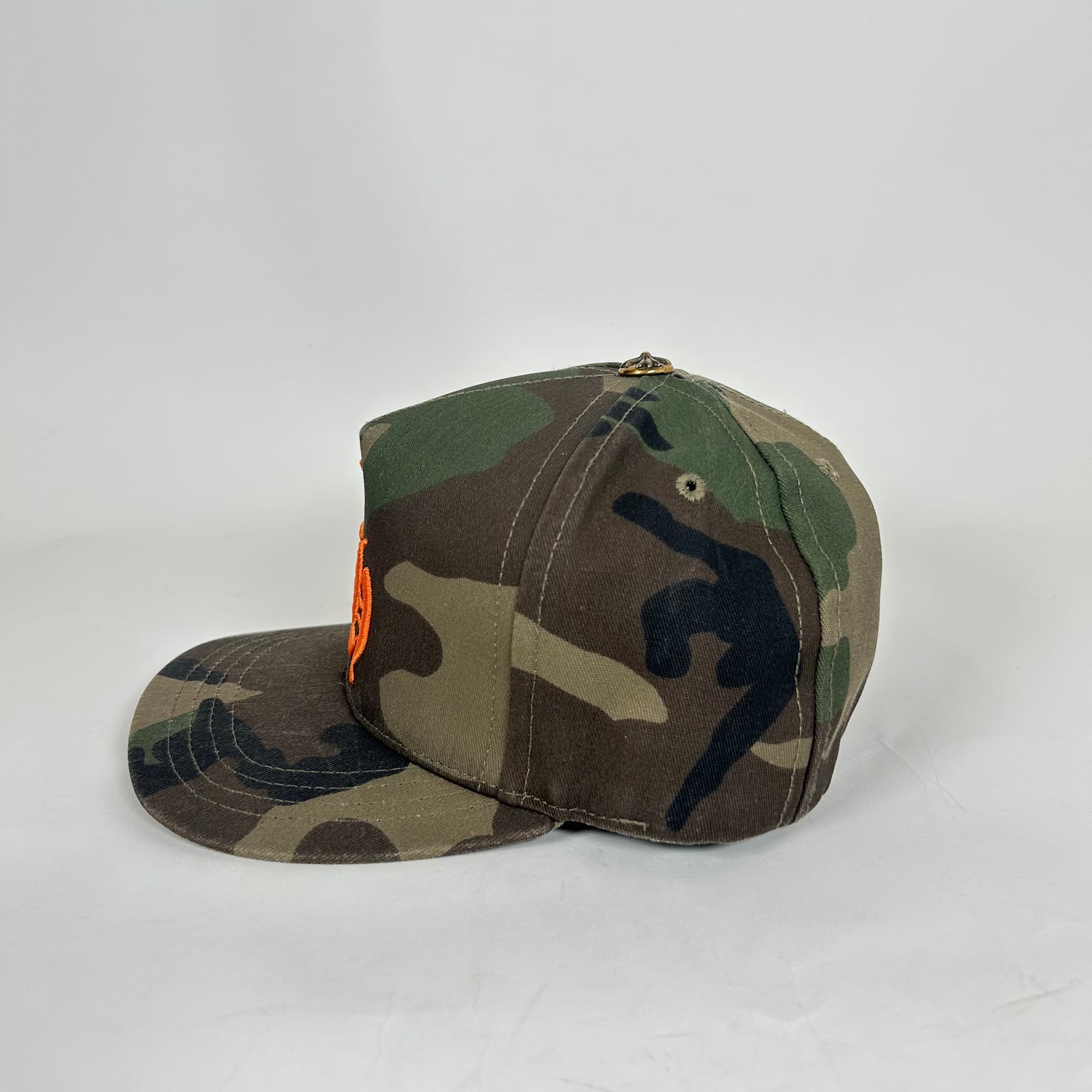 Chrome Hearts Camo/Orange CH Baseball Cap