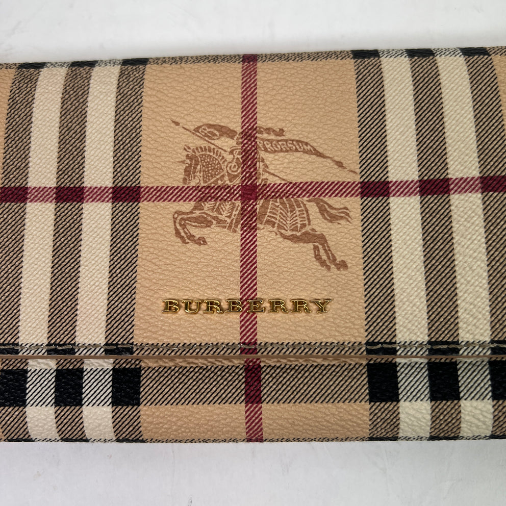 Burberry Check House Haymarket Wallet
