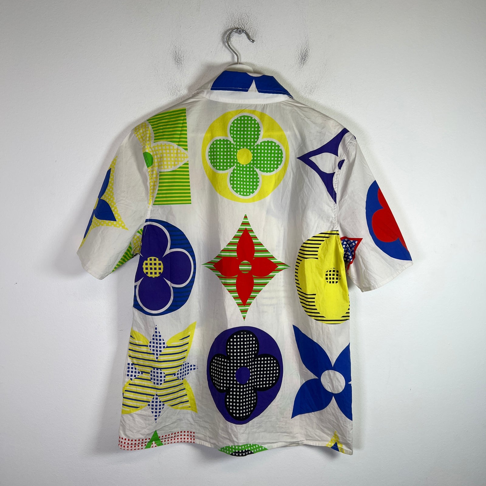 Louis Vuitton Multi Color Monogram Button-Up Shirt
