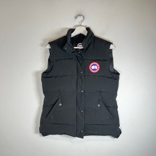 Canada Goose Black Women's Down Vest Size M