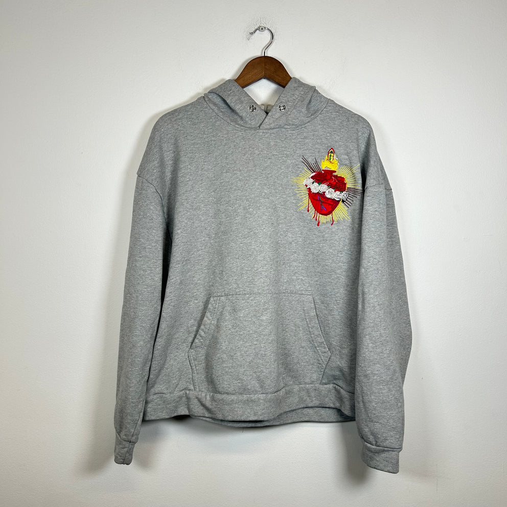 Who Decides War Sacred Heart Hoodie Size M