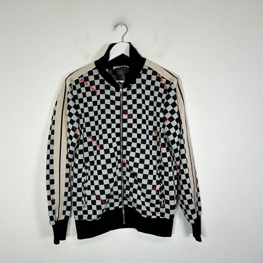 Palm Angels Checkerboard Track Jacket Size M