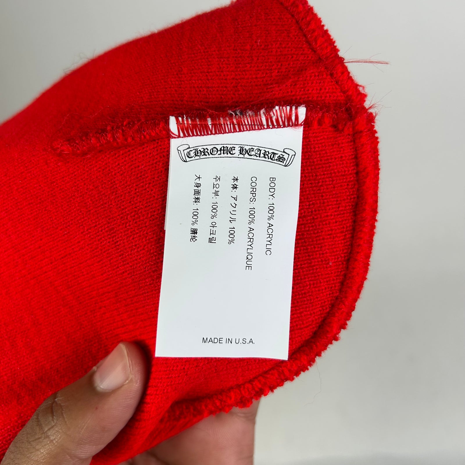 Chrome Hearts CH Embroidered Beanie