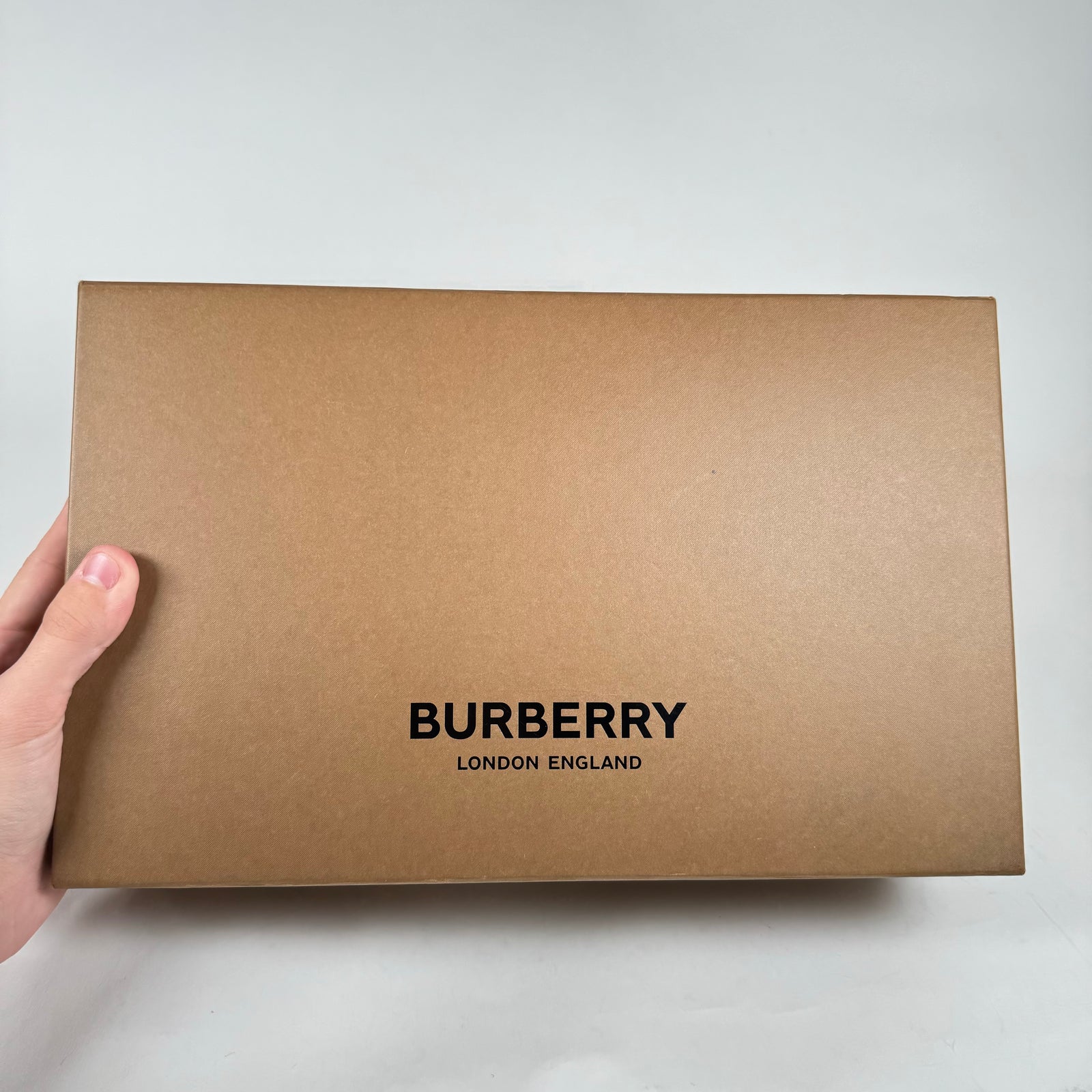 Burberry Webbing Sandal With Micro Sole Size 11