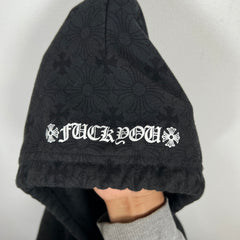 Chrome Hearts Black Monogram Hoodie Size L