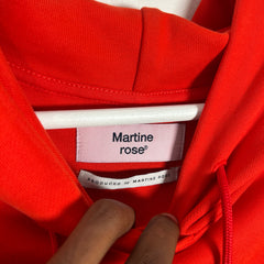 Martine Rose Red Classic Hoodie Size Medium