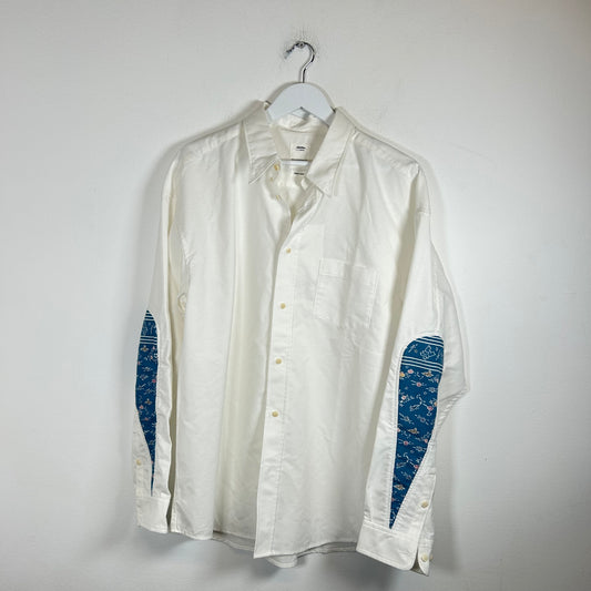 Visvim White Albacore Button Up Shirt Size 4