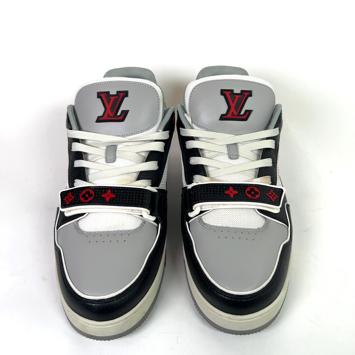 Louis Vuitton Bred V2 Strap Trainers