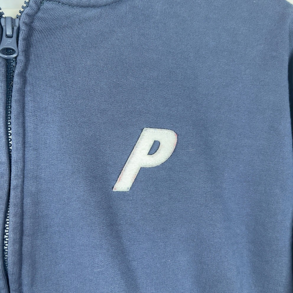 Palace 'P' Patch Zip-Up Hoodie