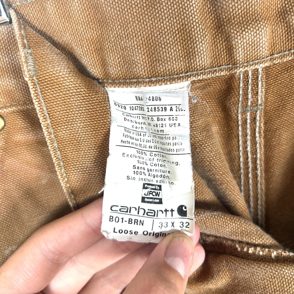 Carhartt Vintage Paint Splatter 'Double Knee' Carpenter Pants