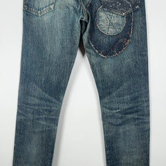 Kapital Repair Patchwork Jeans
