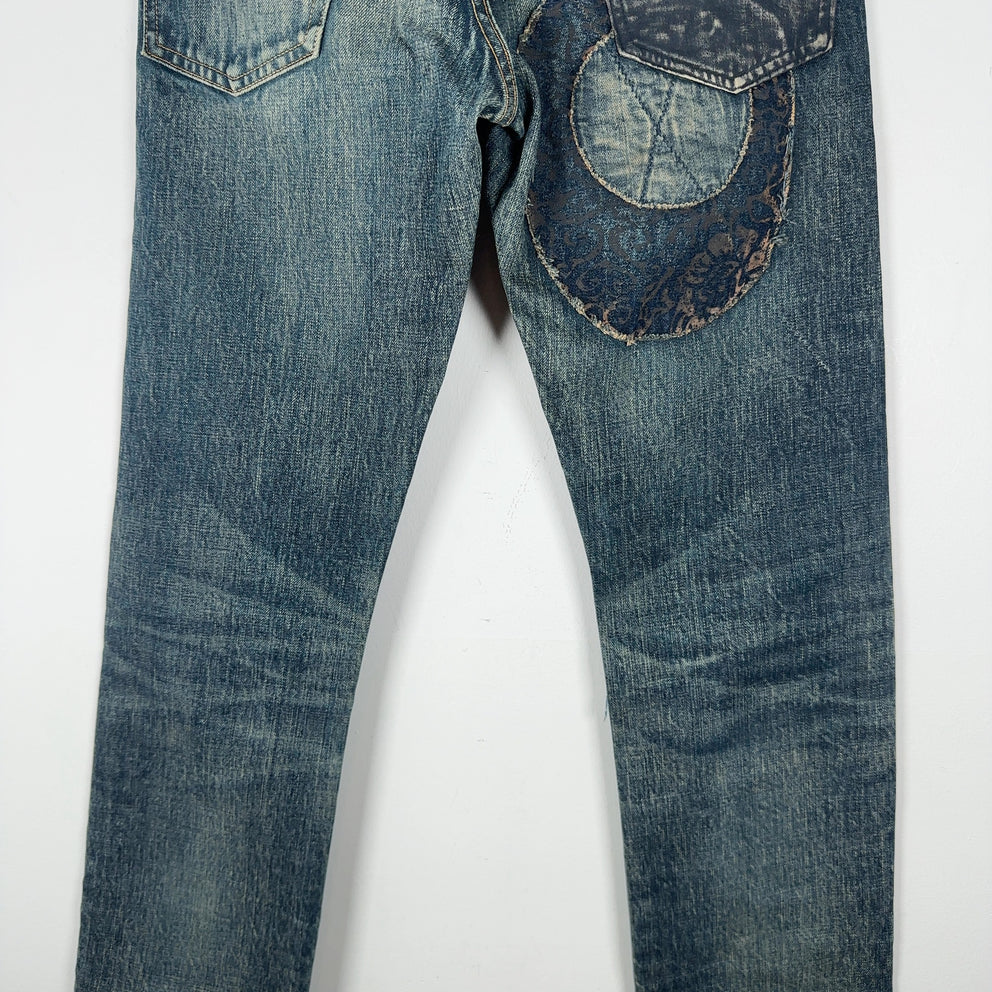 Kapital Repair Patchwork Jeans