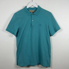 Burberry Plaid Collared Polo Shirt