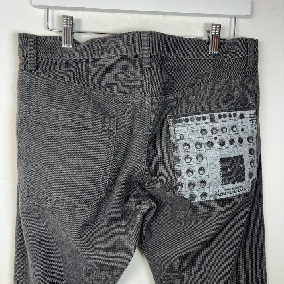 Undercover AW07 'Music Knob' Denim Jeans