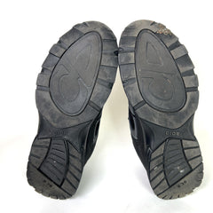 Dior B30 Triple Black Mesh Microfiber Sneakers