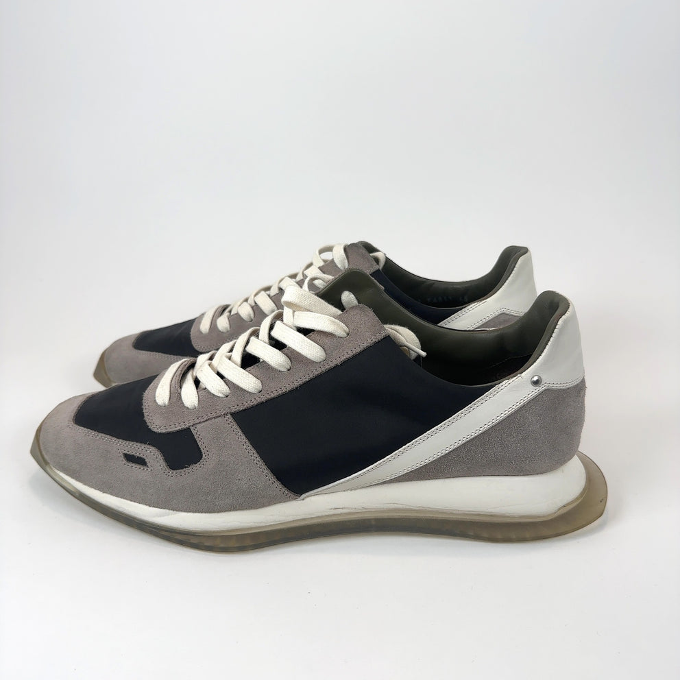 Rick Owens Lace-Up Lowtop Sneakers