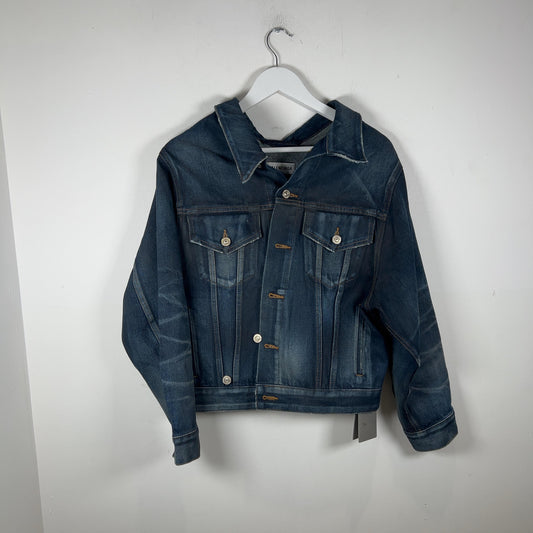 Balenciaga 'Dirty Swing' Denim Jacket