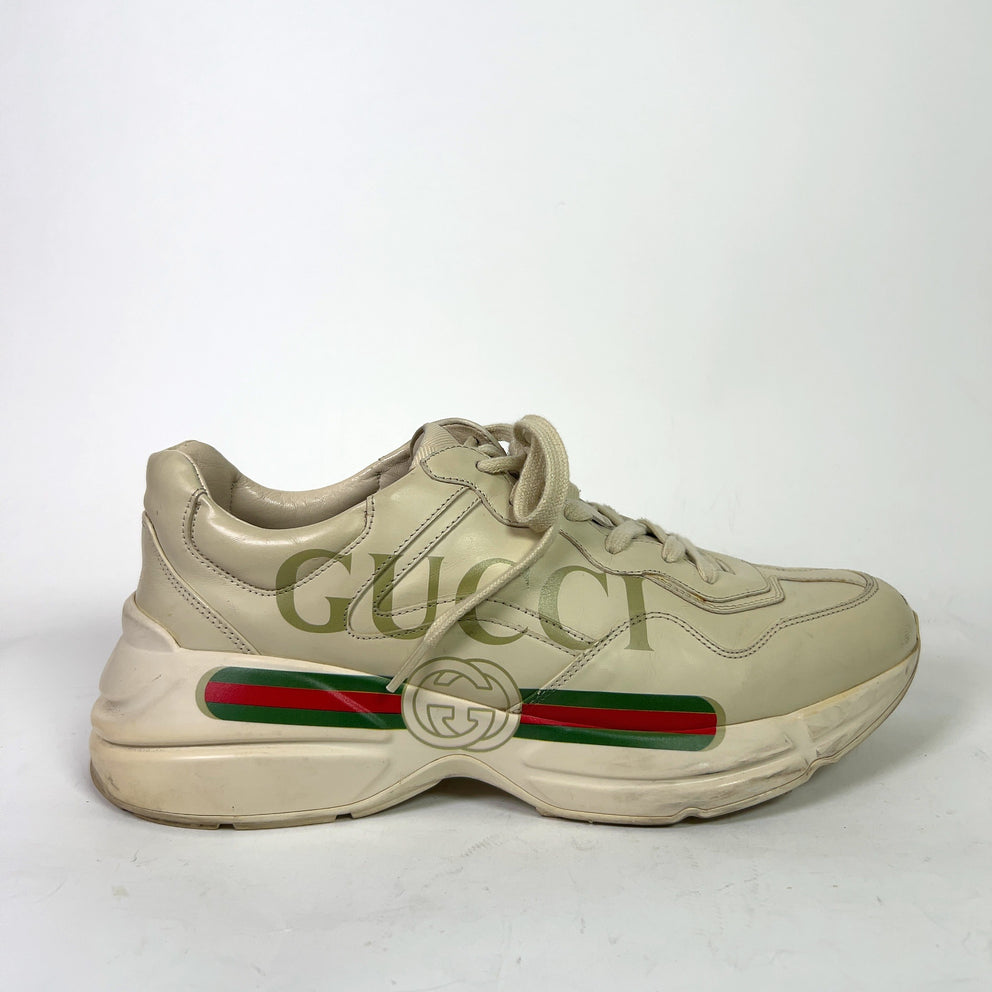 Gucci Vintage Web Logo Rhyton Sneaker