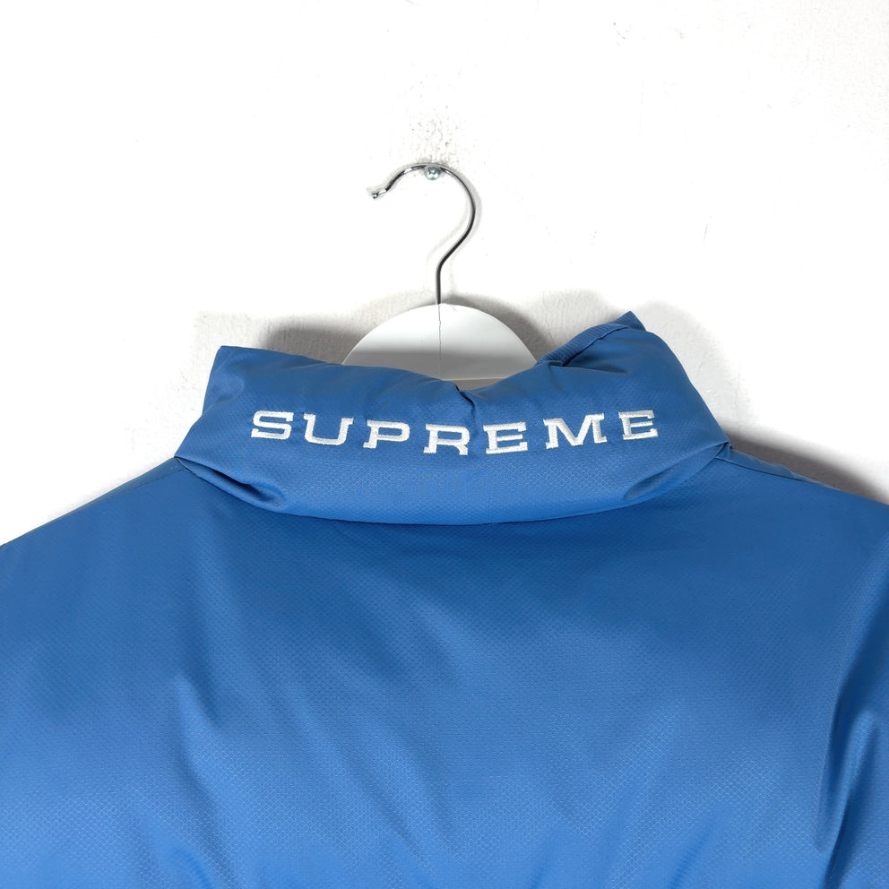 Supreme x Nike Snakeskin Patch Logo Puffer Jacket