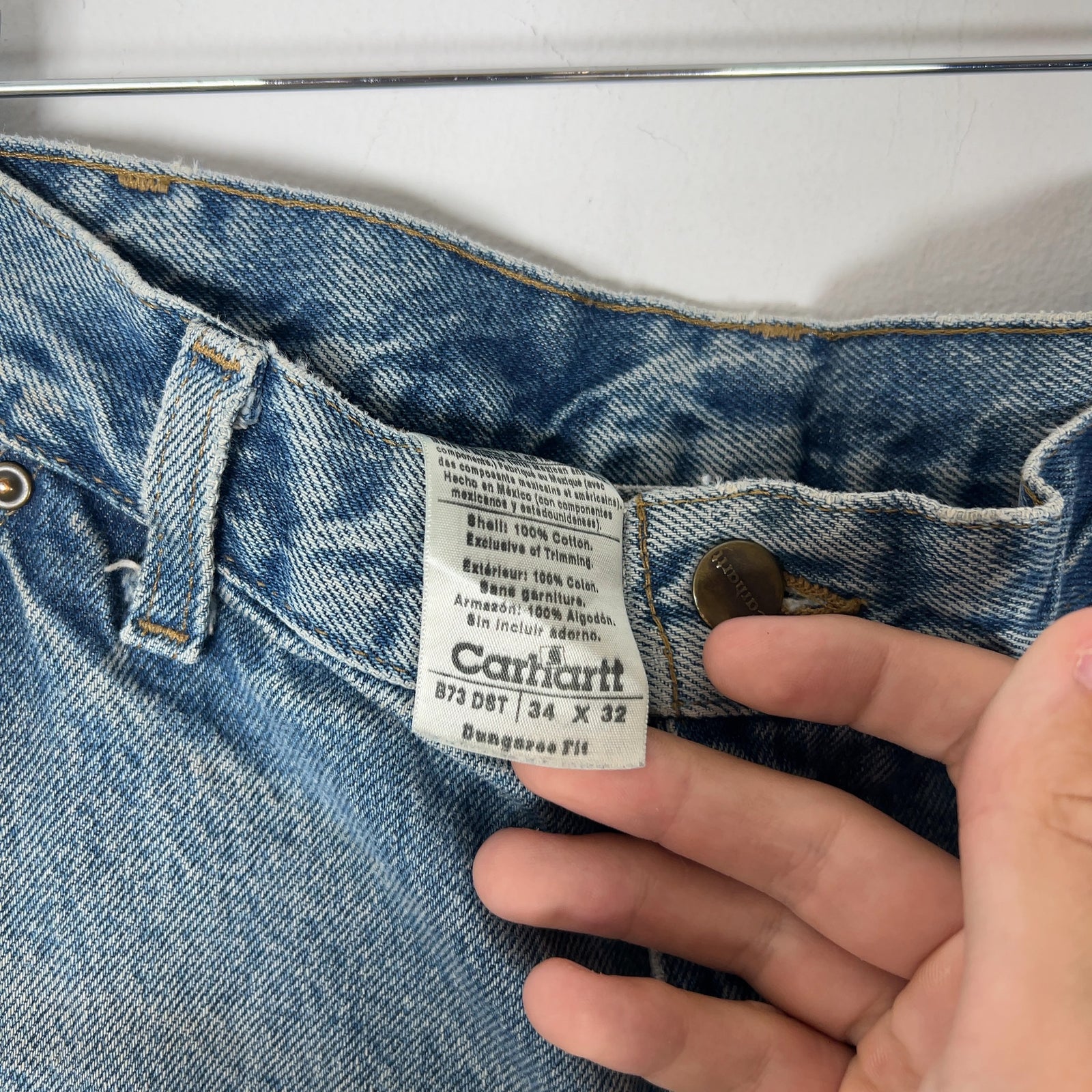 Carhartt Vintage Denim 'Double Knee' Carpenter Pants