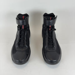 Prada Black High-Top America Cups