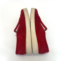 Bottega Veneta Intrecciato Weave Suede Lowtop Sneakers
