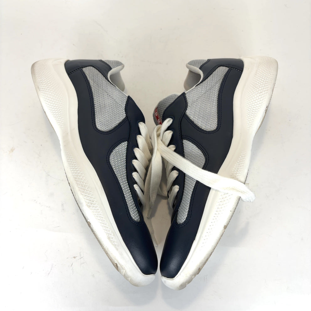 Prada Leather America Cup Lowtop Sneakers