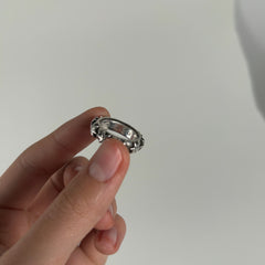 Chrome Hearts Star Band .925 Silver Ring
