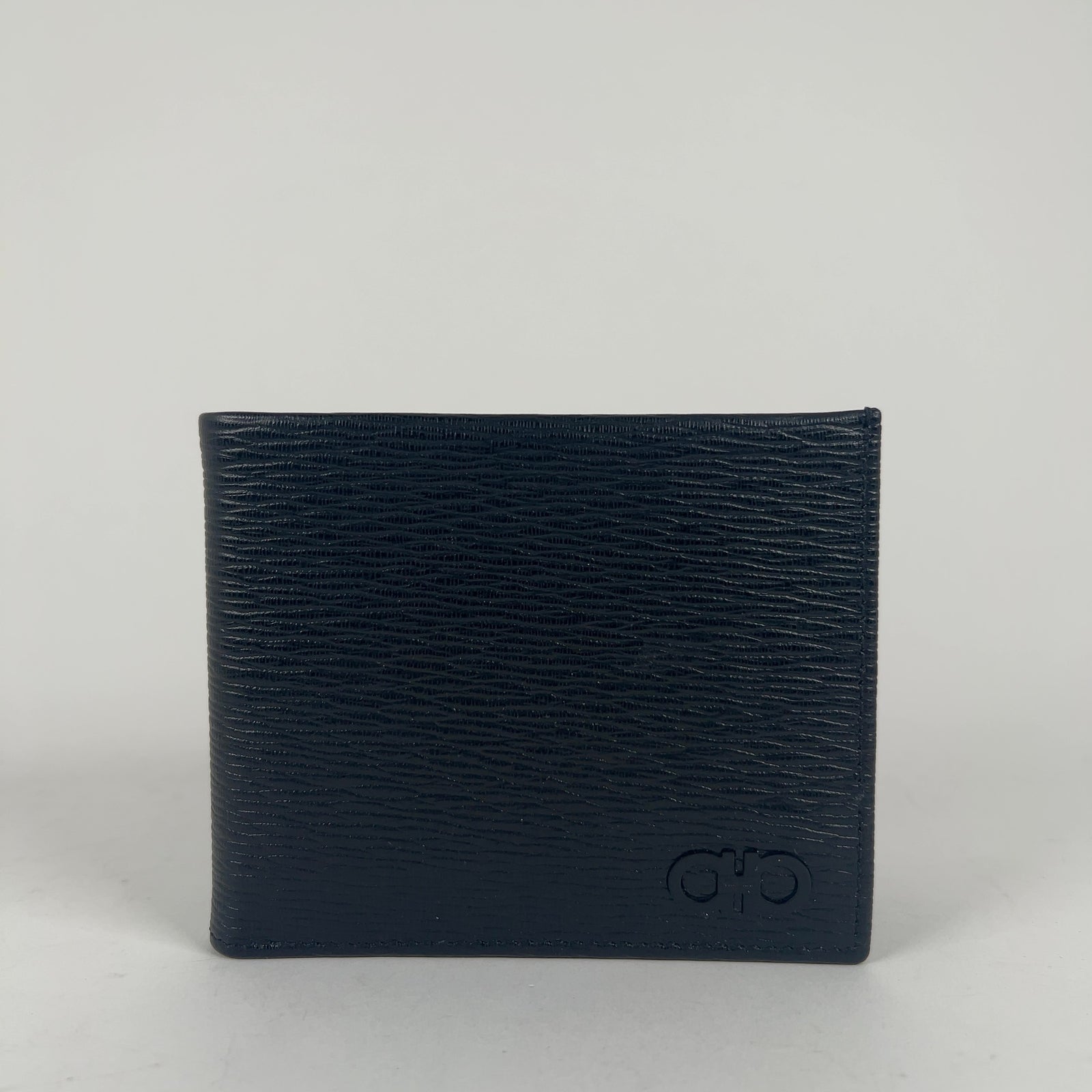 Salvatore Ferragamo Epi Leather Logo Wallet