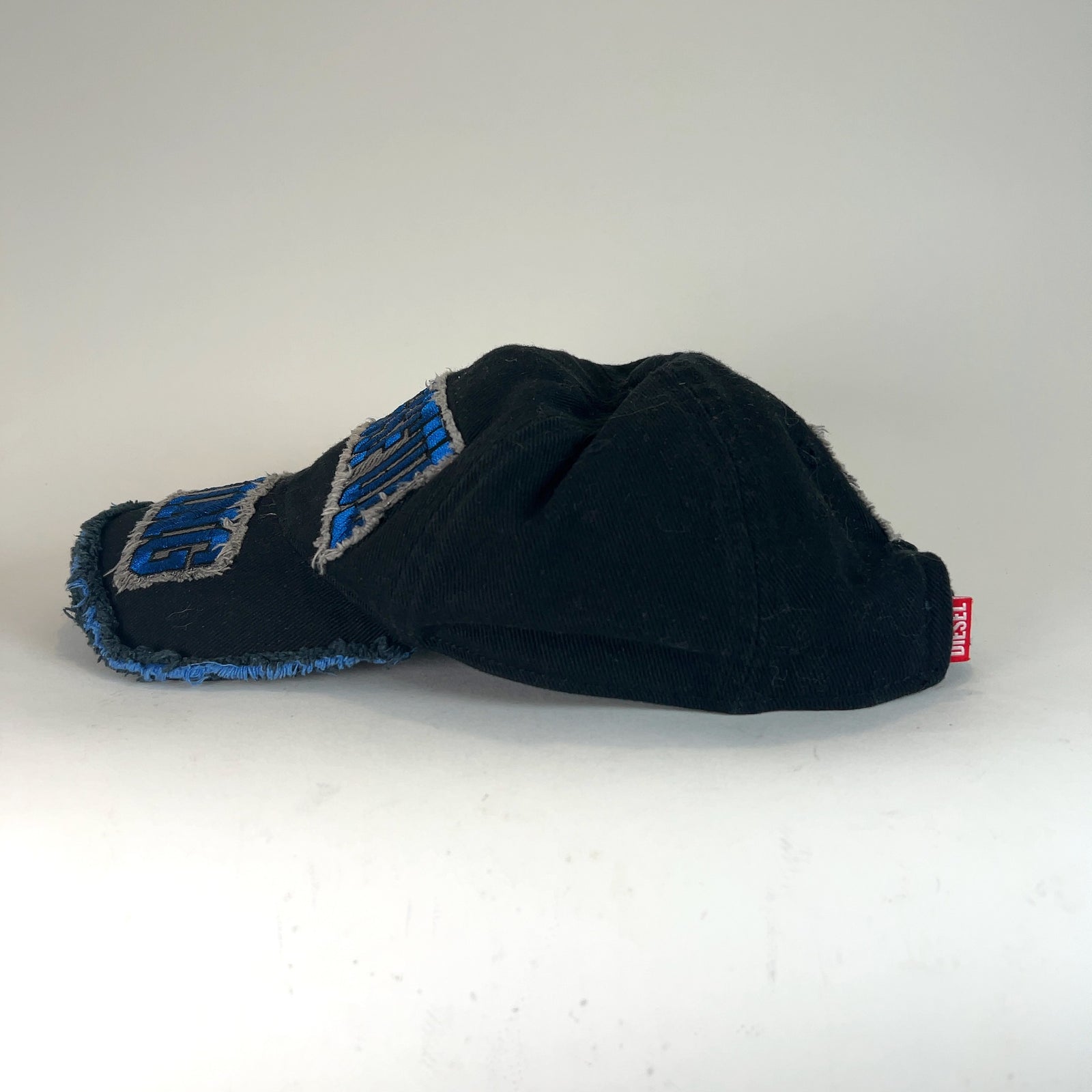 Diesel 'Successful Living' Distressed Patch Hat