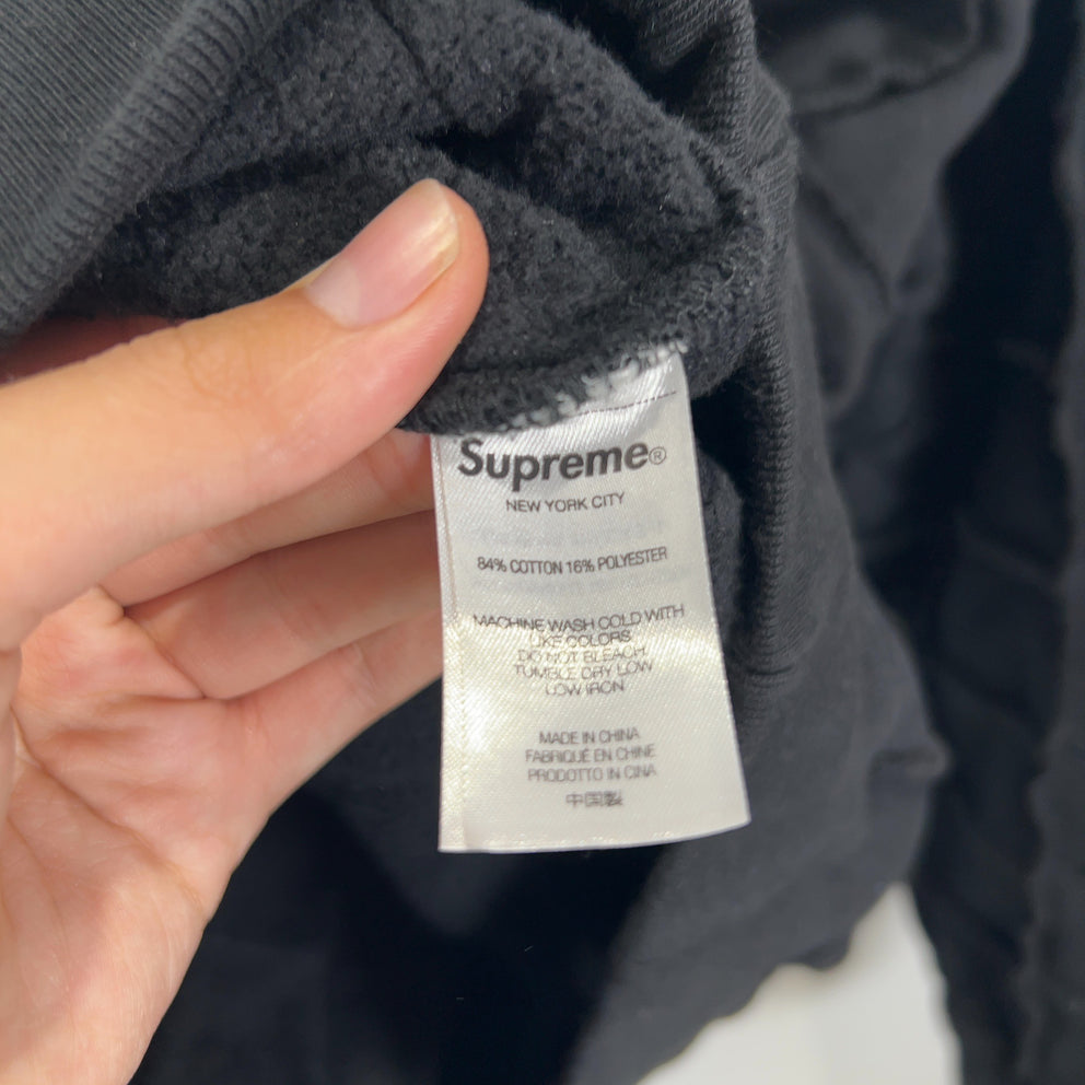 Supreme Reverse Patchwork Zip-Up Light Jacket