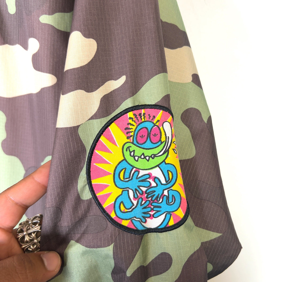 Adidas x Jeremy Scott Camo Windbreaker