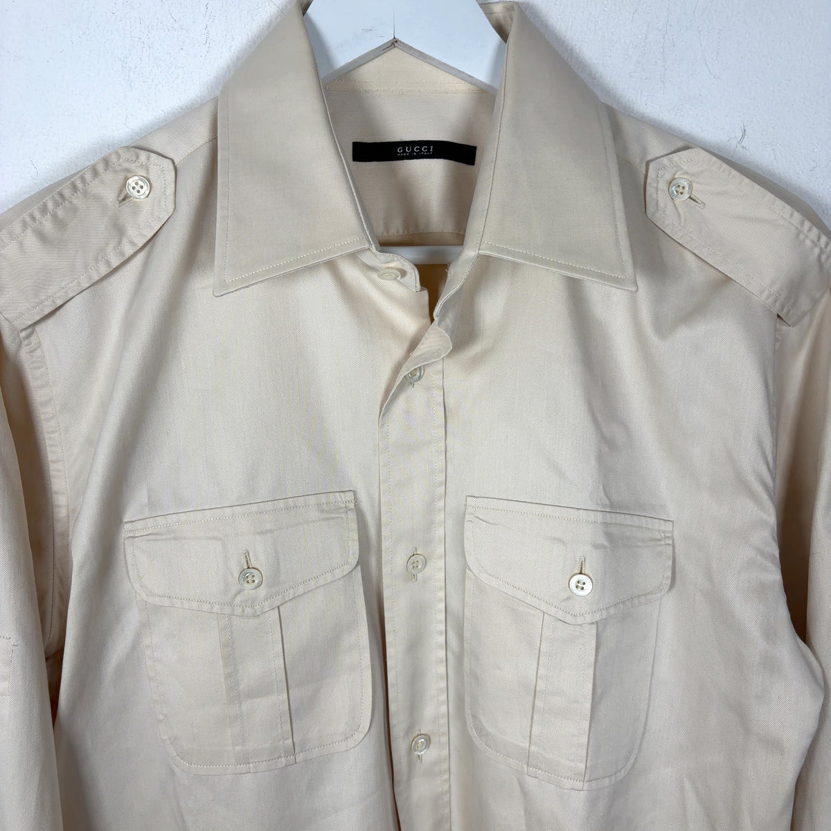 Gucci Button Up Collared Shirt