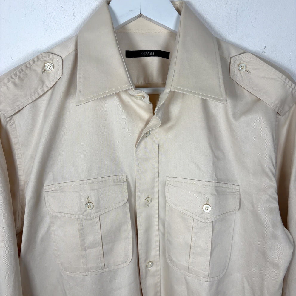 Gucci Button Up Collared Shirt