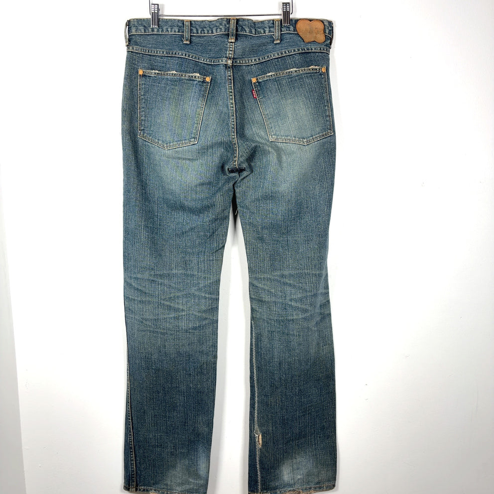 Number (N)ine AW03 'Touch Me I'm Sick' Kurt Cobain Patchwork Jeans