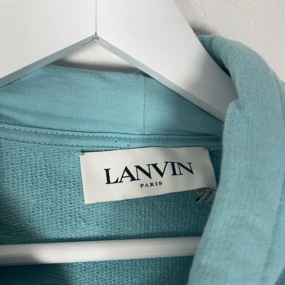 Lanvin Stitched Logo Hoodie