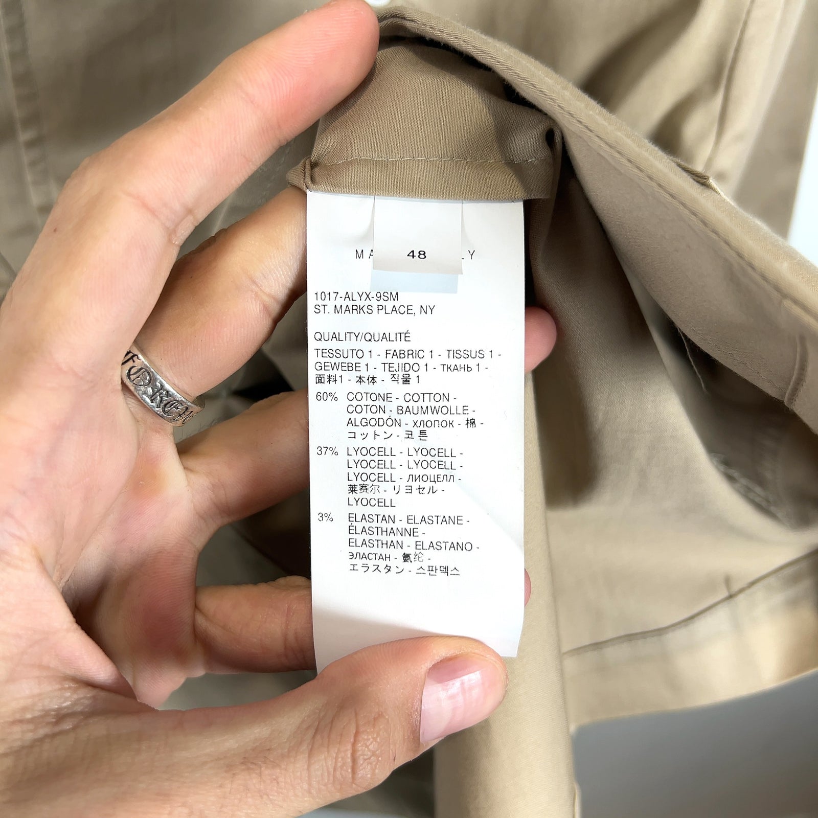 1017 ALYX 9SM Multi-Pocket Button-Up Shirt