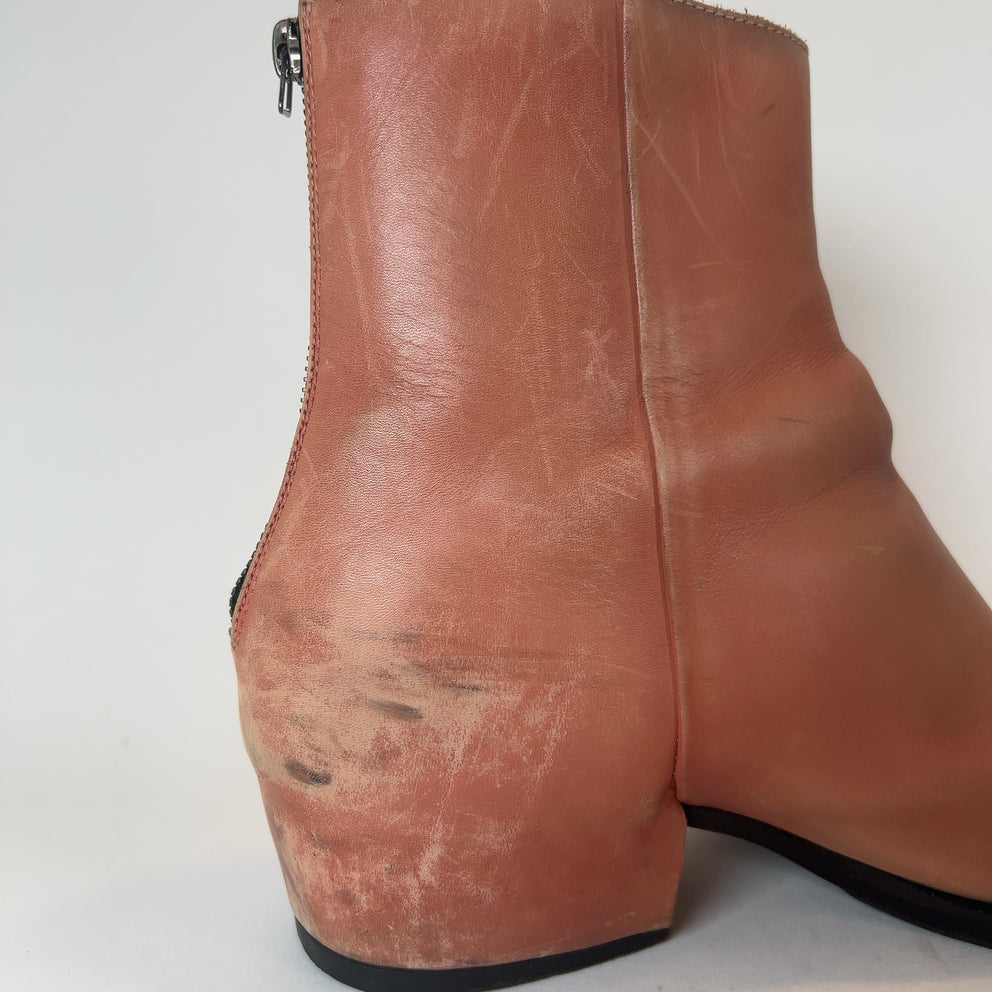Givenchy Rose Leather Boots