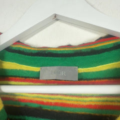 Dior x Denim Tears Mohair Striped Polo